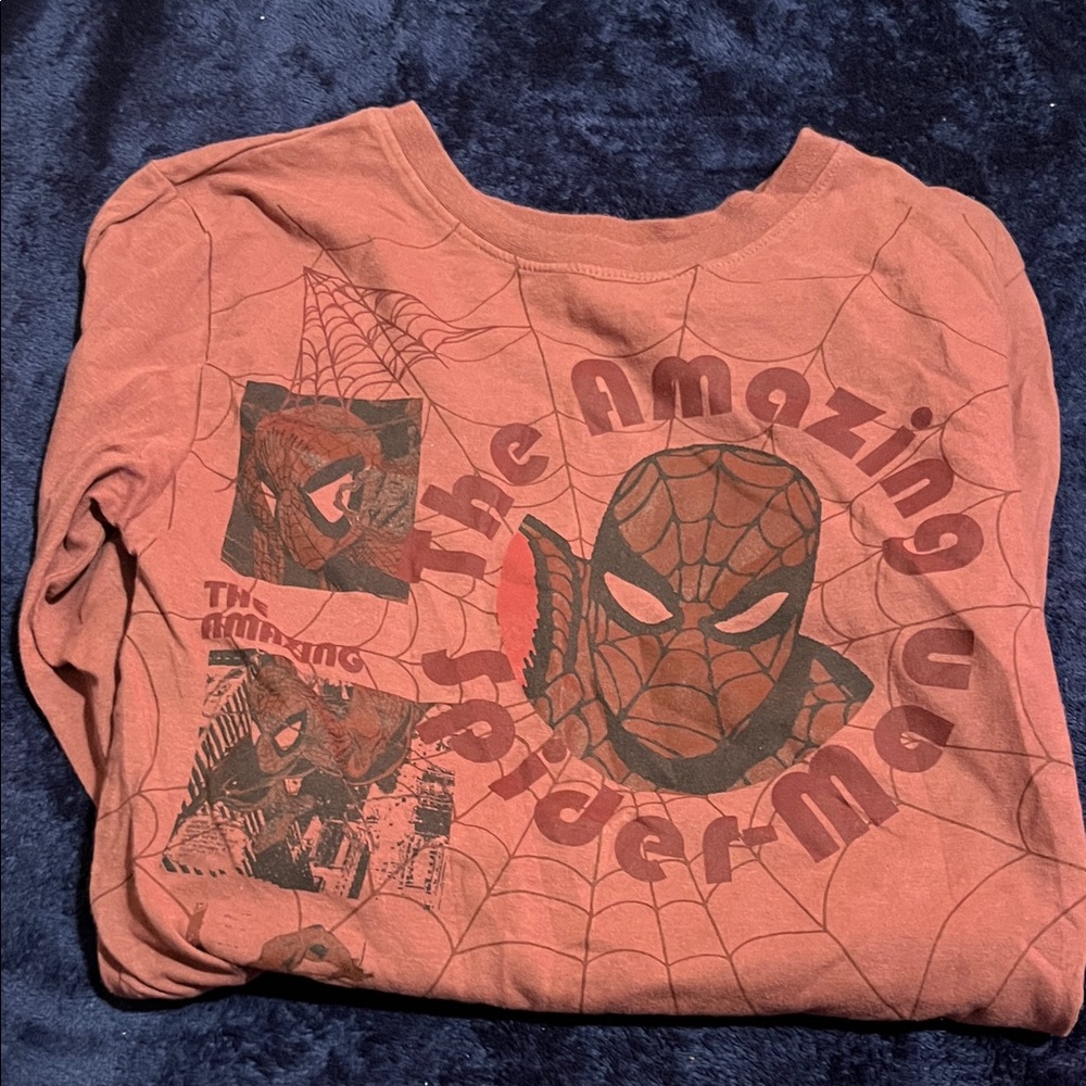 Marvel Rust Red Spider-Man Tee